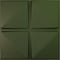 Ekena Millwork 19 5/8in. W x 19 5/8in. H Edinburgh EnduraWall Decorative 3D Wall Panel Covers 2.67 Sq. Ft. WP20X20EDGCG - alternate 1